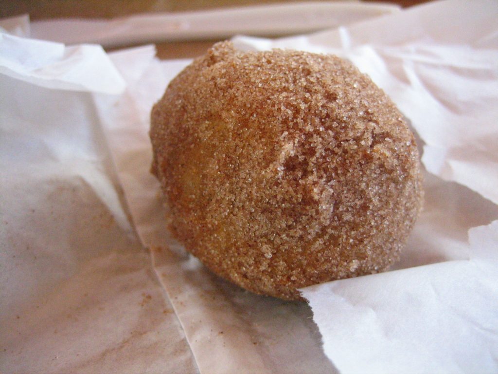 Deep fried Cadbury Creme Egg
