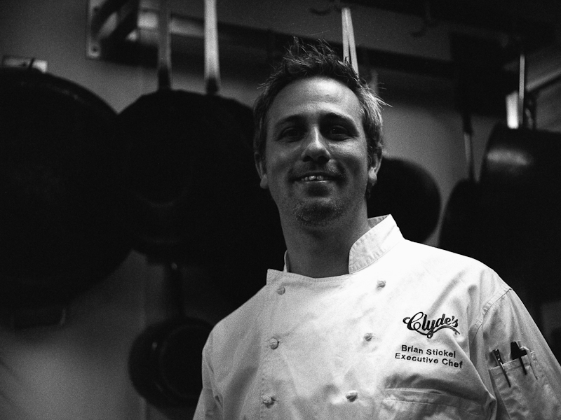 “I don’t diet.” – Brian Stickel, Executive Chef, Clyde’s of Georgetown – Part I