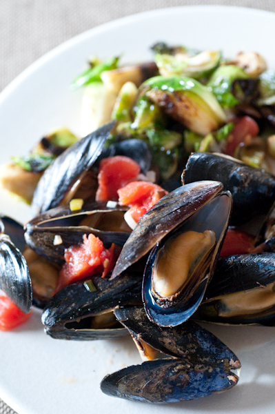 Mussels & Brussels (Sprouts)!