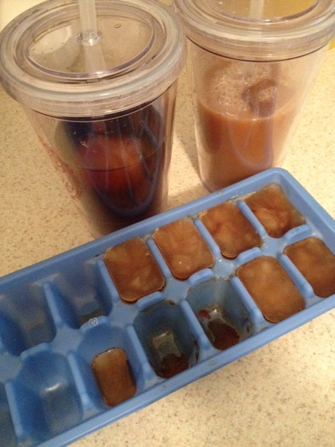 Cold-Brewed Iced Coffee & Vanilla Simple Syrup